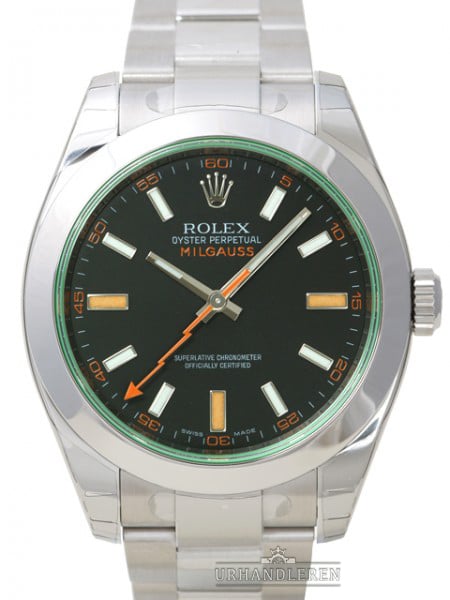 Rolex Milgauss GV, Sort
