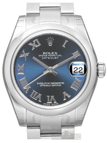 Rolex Datejust 31, Blå
