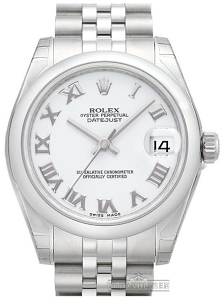 Rolex Datejust 31, Hvid