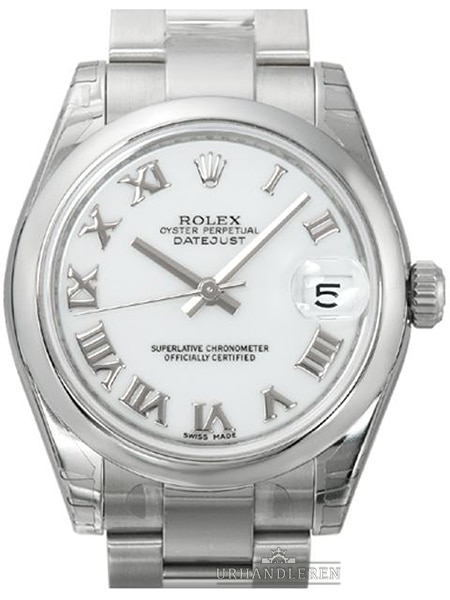 Rolex Datejust 31, Hvid