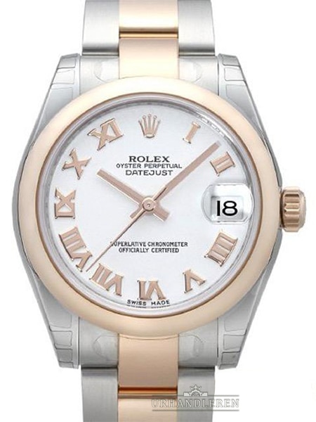 Rolex Datejust 31, Hvid