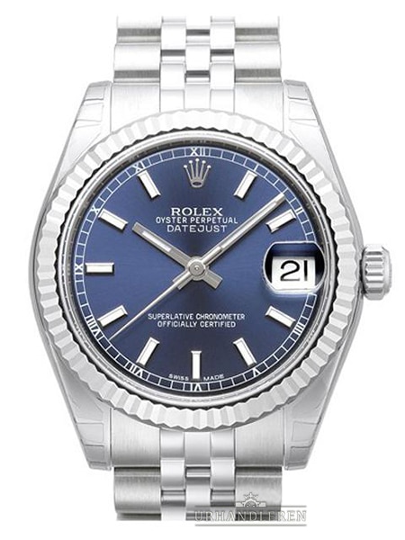 Rolex Datejust 31, Blå