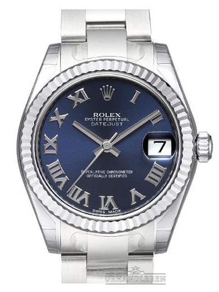 Rolex Datejust 31, Blå