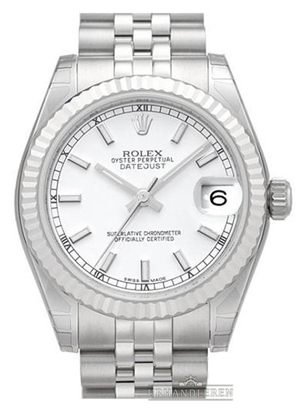 Rolex Datejust 31, Hvid