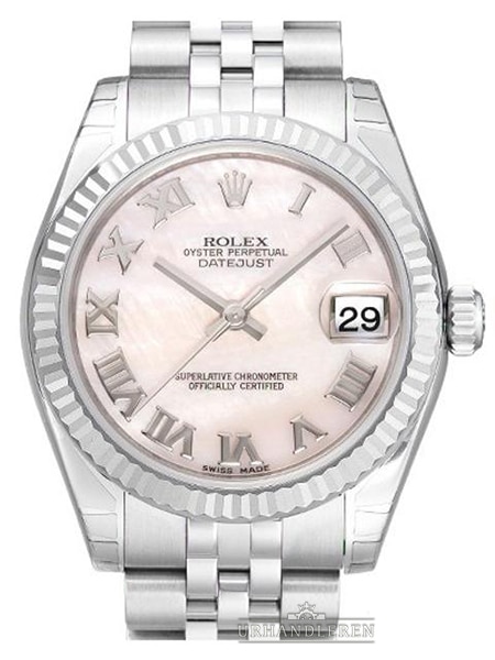 Rolex Datejust 31, Pink MOP/Perlemor