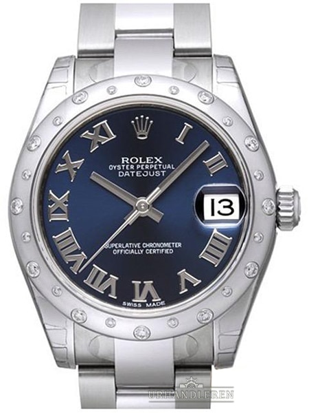 Rolex Datejust 31, Blå