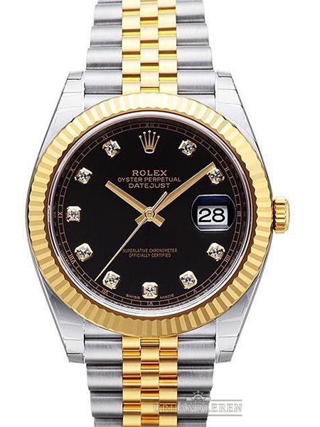 Rolex Datejust 41, Sort