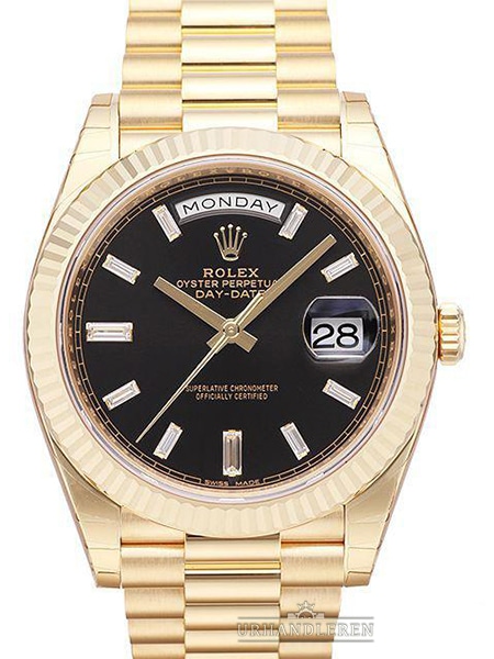 Rolex Day-Date 40, Sort