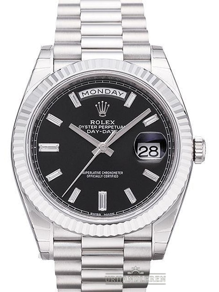 Rolex Day-Date 40, Sort