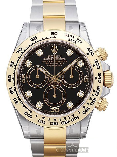 Rolex Daytona Cosmograph, Sort
