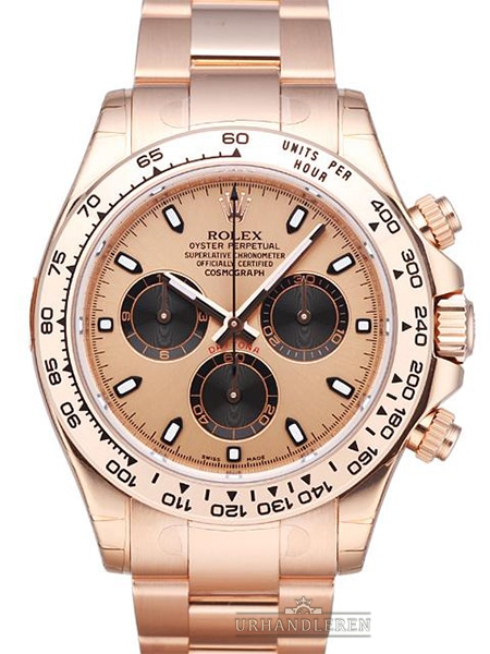 Rolex Daytona Cosmograph, Pink/sort