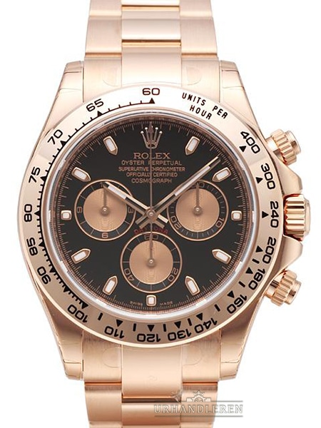 Rolex Daytona Cosmograph, Sort/pink