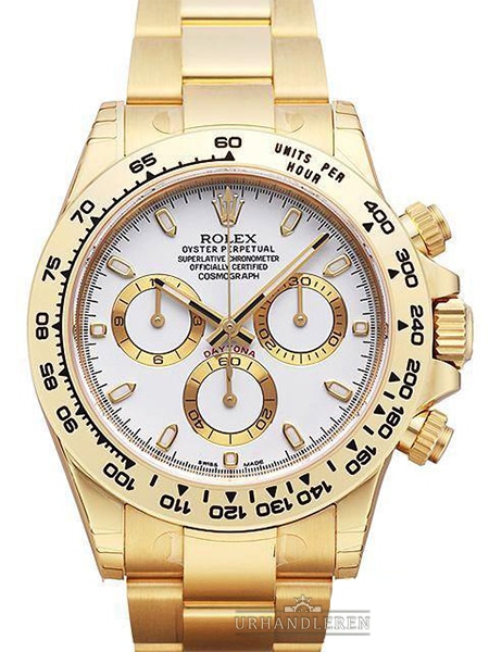 Rolex Daytona Cosmograph, Hvid