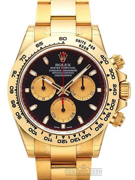 Rolex Daytona Cosmograph, Sort/champagne