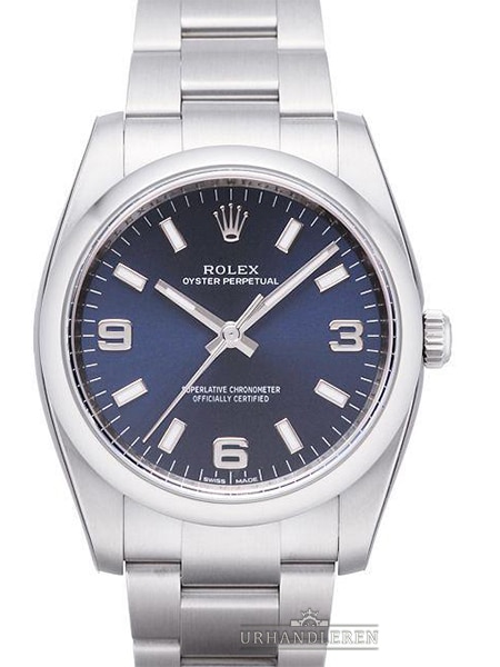 Rolex Oyster Perpetual 34, Blå