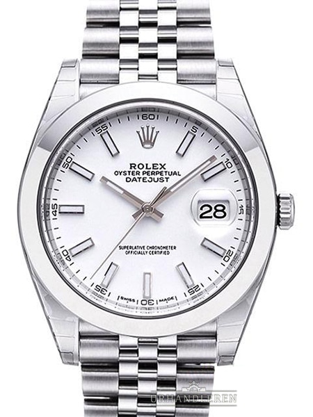 Rolex Datejust 41, Hvid
