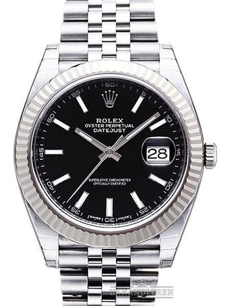 Rolex Datejust 41, Sort