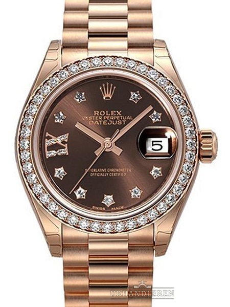 Rolex Lady-Datejust 28, Choko