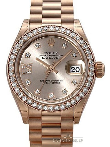 Rolex Lady-Datejust 28, Pink