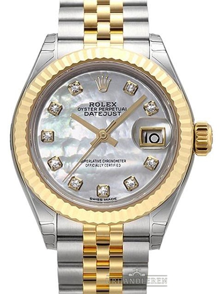 Rolex Lady-Datejust 28, MOP/Perlemor