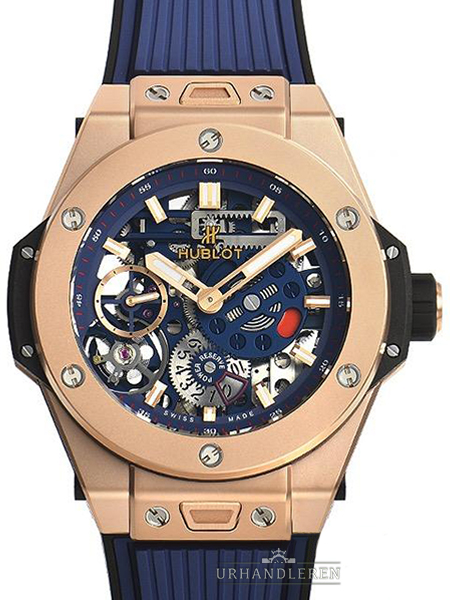 Hublot Big Bang Meca-10 King Gold Blue