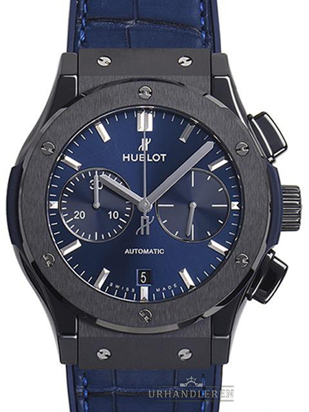 Hublot Classic Fusion Ceramic Blue Chronograph