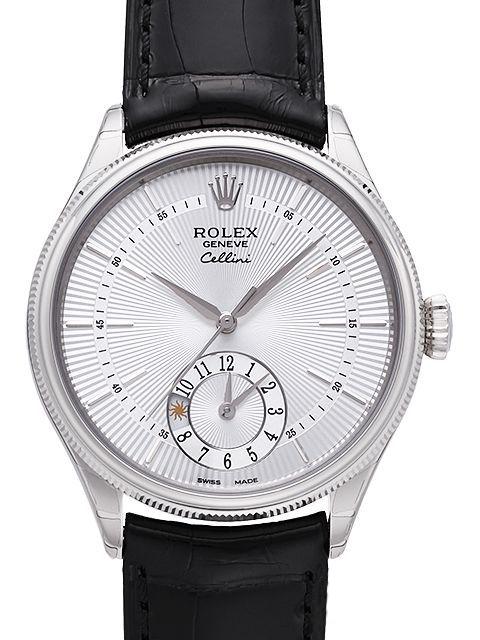 Rolex Cellini Dual Time, Sølv