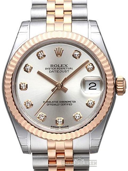 Rolex Datejust 31, Sølv