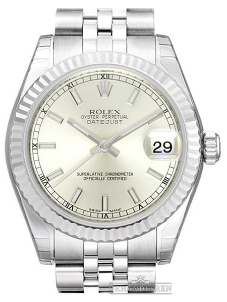 Rolex Datejust 31, Sølv