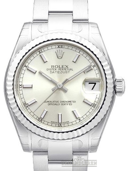 Rolex Datejust 31, Sølv