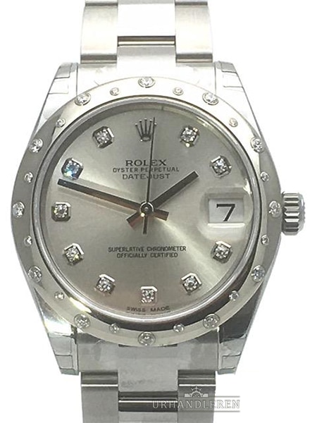 Rolex Datejust 31, Sølv