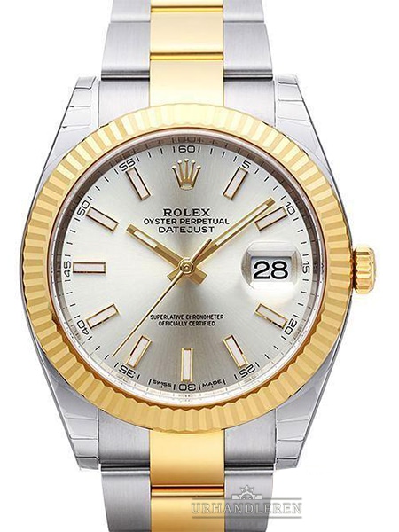 Rolex Datejust 41, Sølv