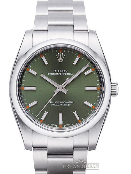 Rolex Oyster Perpetual 34, Grøn