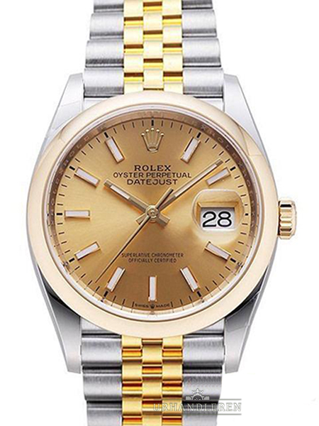 Rolex Datejust 36, Champagne
