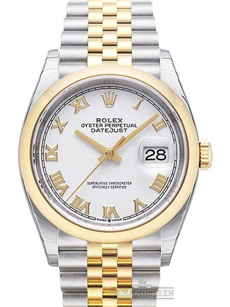 Rolex Datejust 36, Hvid