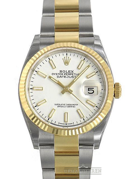 Rolex Datejust 36, Hvid